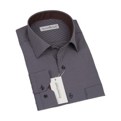 Classic Long Sleeve Patterned Shirt 3GMK330340003