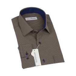 Classic Long Sleeve Patterned Shirt 3GMK330340011