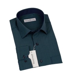 Classic Long Sleeve Patterned Shirt 3GMK330340013