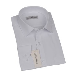 Classic Long Sleeve Patterned Jacquard Dobby Shirt 3GMK360341001
