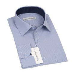 Джованни Фрателли Классическая прямая рубашка с длинным рукавом 3GMK320343007