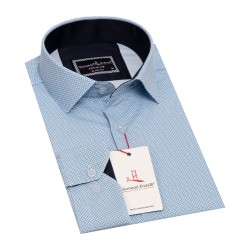 Джованни Фрателли Приталенная рубашка с длинным рукавом 3GMK316055001