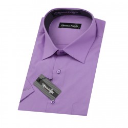 Классическая прямая рубашка с короткий рукавом 3GMK360300016