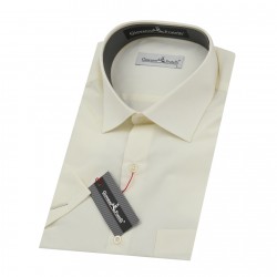 Классическая прямая рубашка с короткий рукавом 3GMK360300SAM