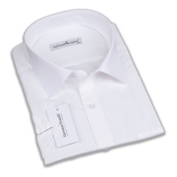 Giovanni Fratelli Big Size Classic Short sleeved jacquard Patterned Shirt 4GMK330347001
