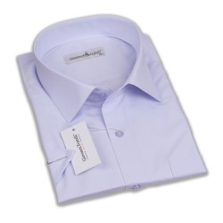Джованни Фрателли больших размеров Классическая рубашка c жаккард короткими рукавами 4GMK330347004