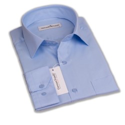 Джованни Фрателли Классическая прямая рубашка с длинным рукавом 3GMK350300020