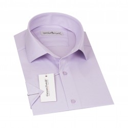 Джованни Фрателли Классическая Рубашка с коротким рукавом и узором жаккард 3GMK328082004
