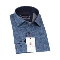 Джованни Фрателли Приталенная рубашка с длинным рукавом 3GMK311641006
