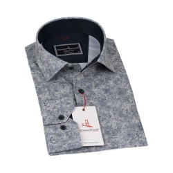 Джованни Фрателли Приталенная рубашка с длинным рукавом 3GMK311641008