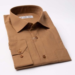 Классическая прямая рубашка с длинным рукавом 3GMK350300169
