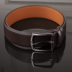 Brown Leather Belt 3AKS202200304
