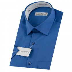 Классическая прямая рубашка с короткий рукавом 3GMK360300041