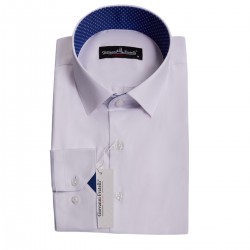 Однотонная Рубашка Приталенная с длинными рукавами Giovanni Fratelli 3GMK310216001